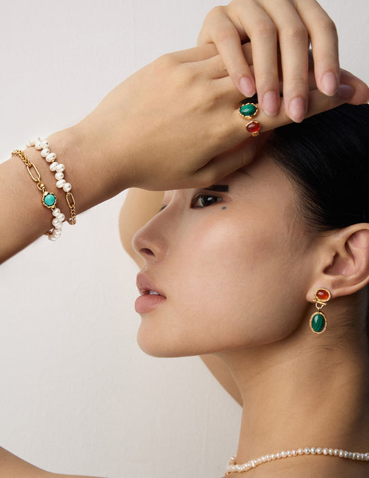 French Vintage Pearl Bracelet