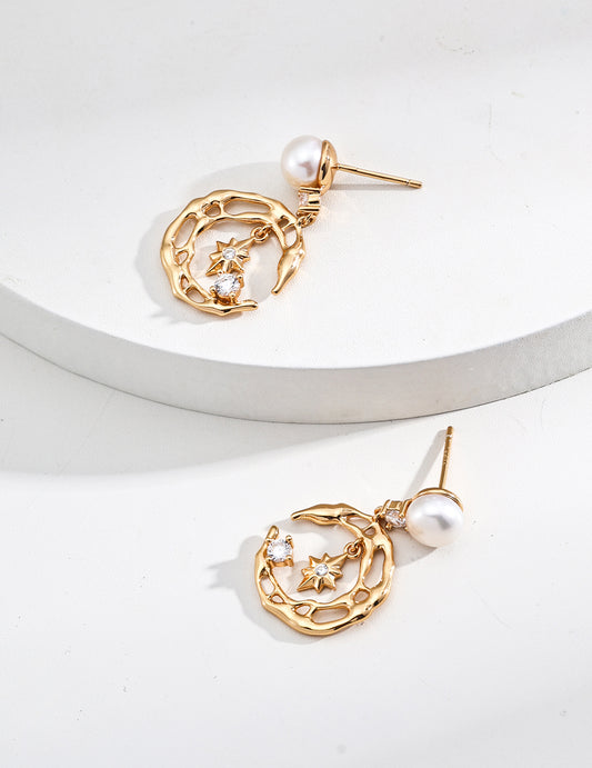 Celestial Drop Earrings