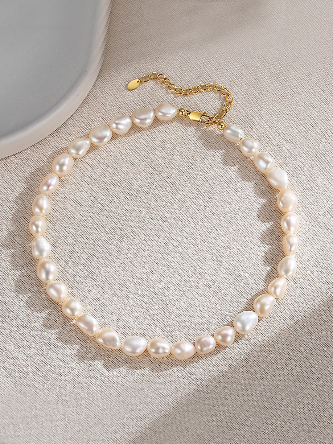 Baroque Pearl S925 Silver Necklace