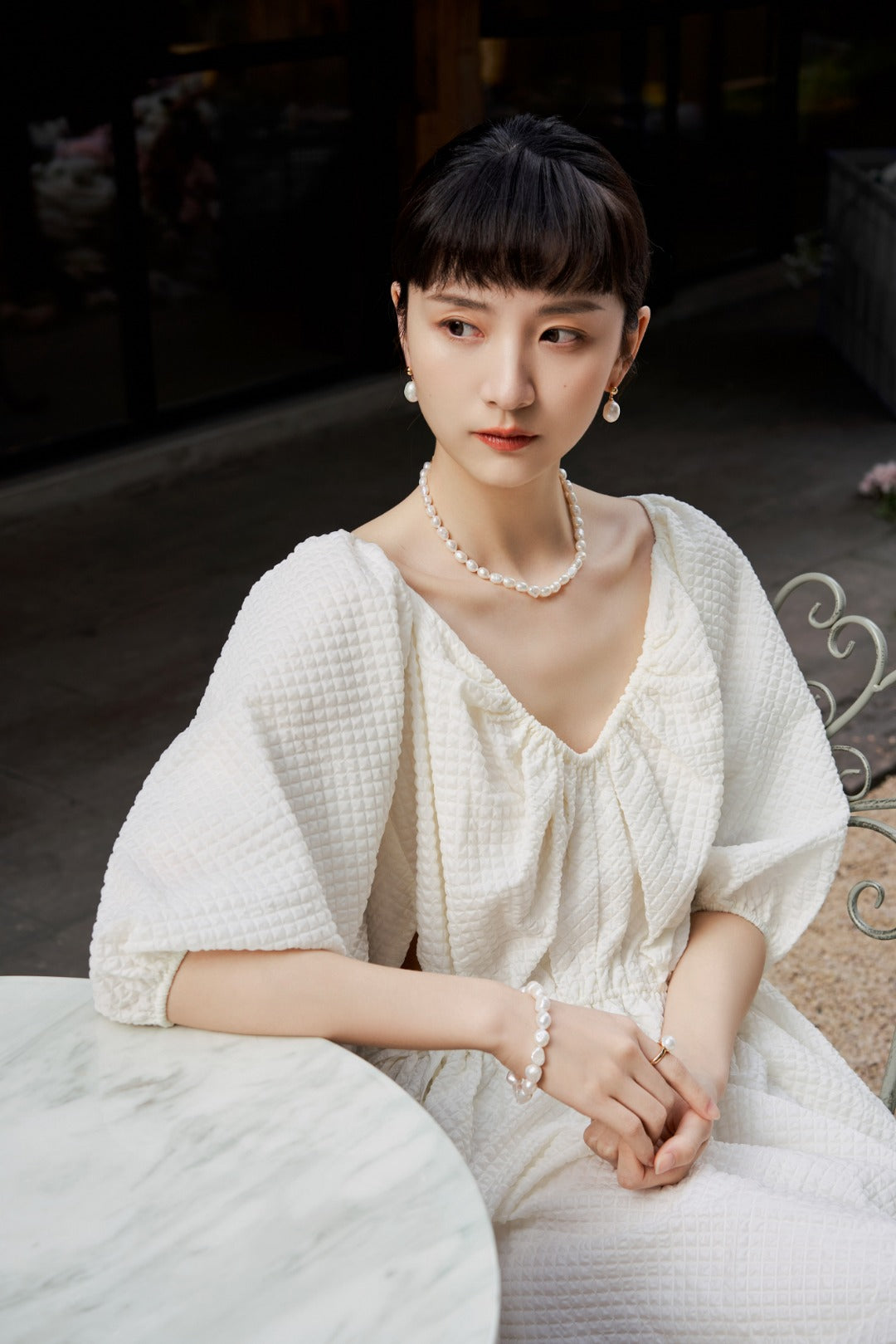 Baroque Pearl S925 Silver Necklace