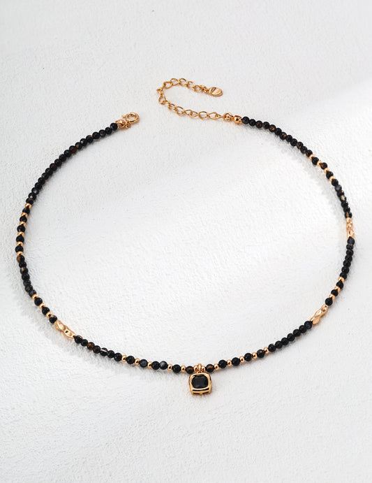 Midnight Mystery Black Onyx Necklace