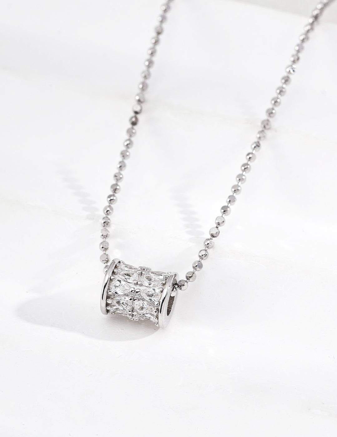 Solitaire Zircon Elegance Necklace