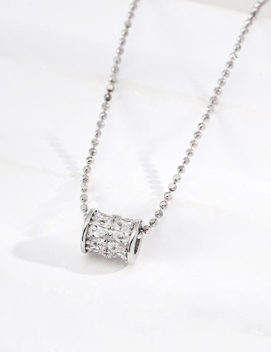 Solitaire Zircon Elegance Necklace
