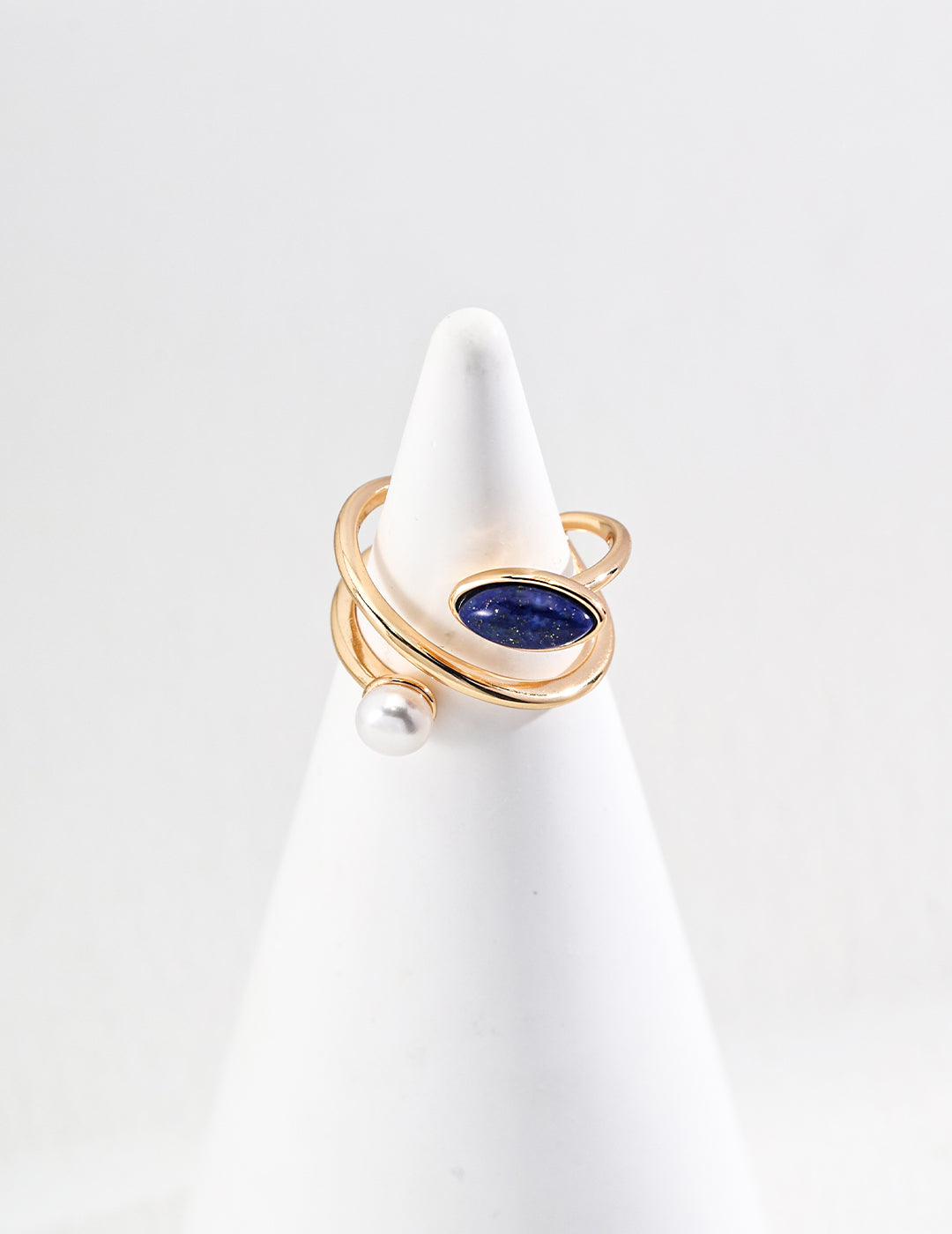 Pearl & Lapis Lazuli Ring