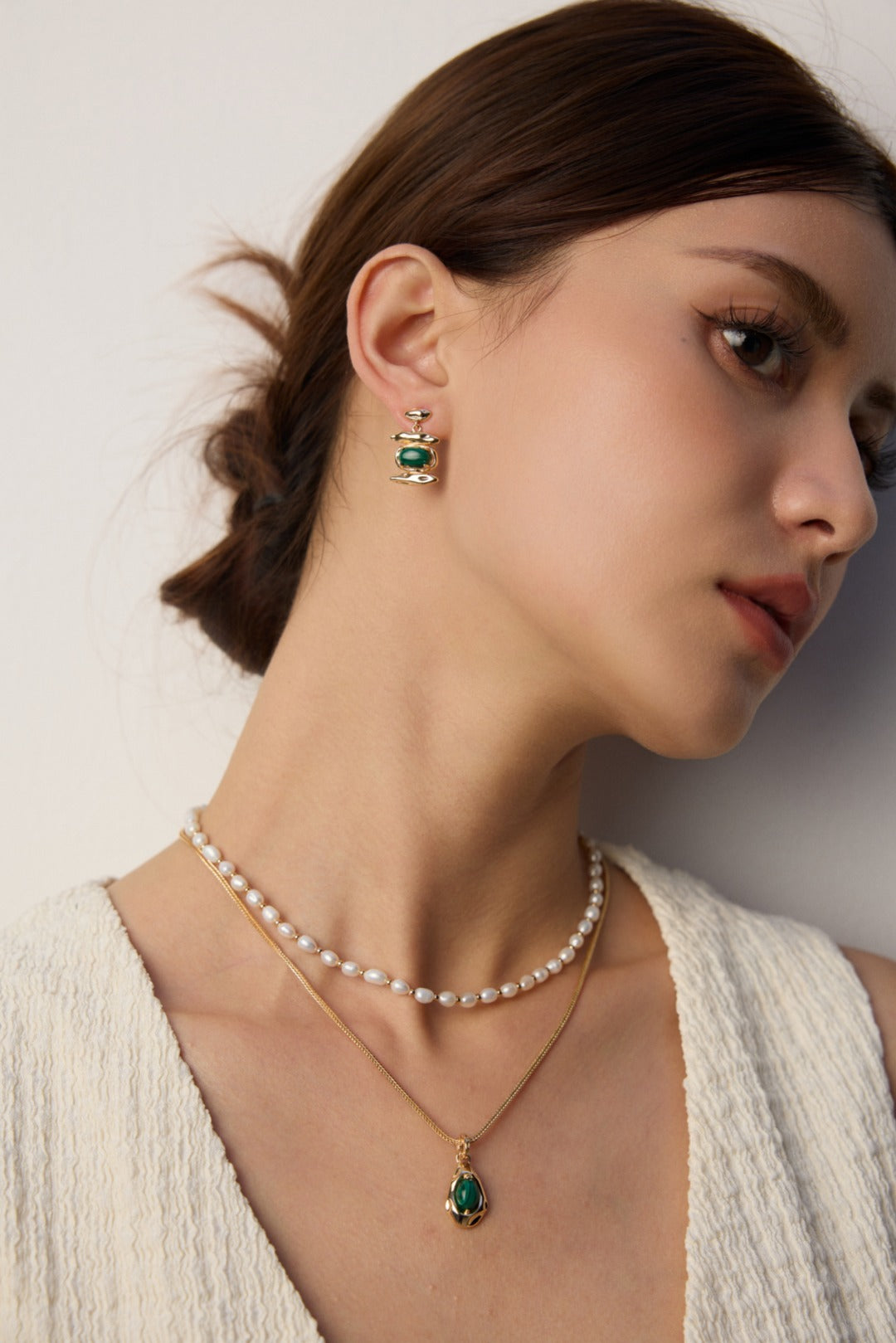 Vintage Pearl Sterling Silver Choker