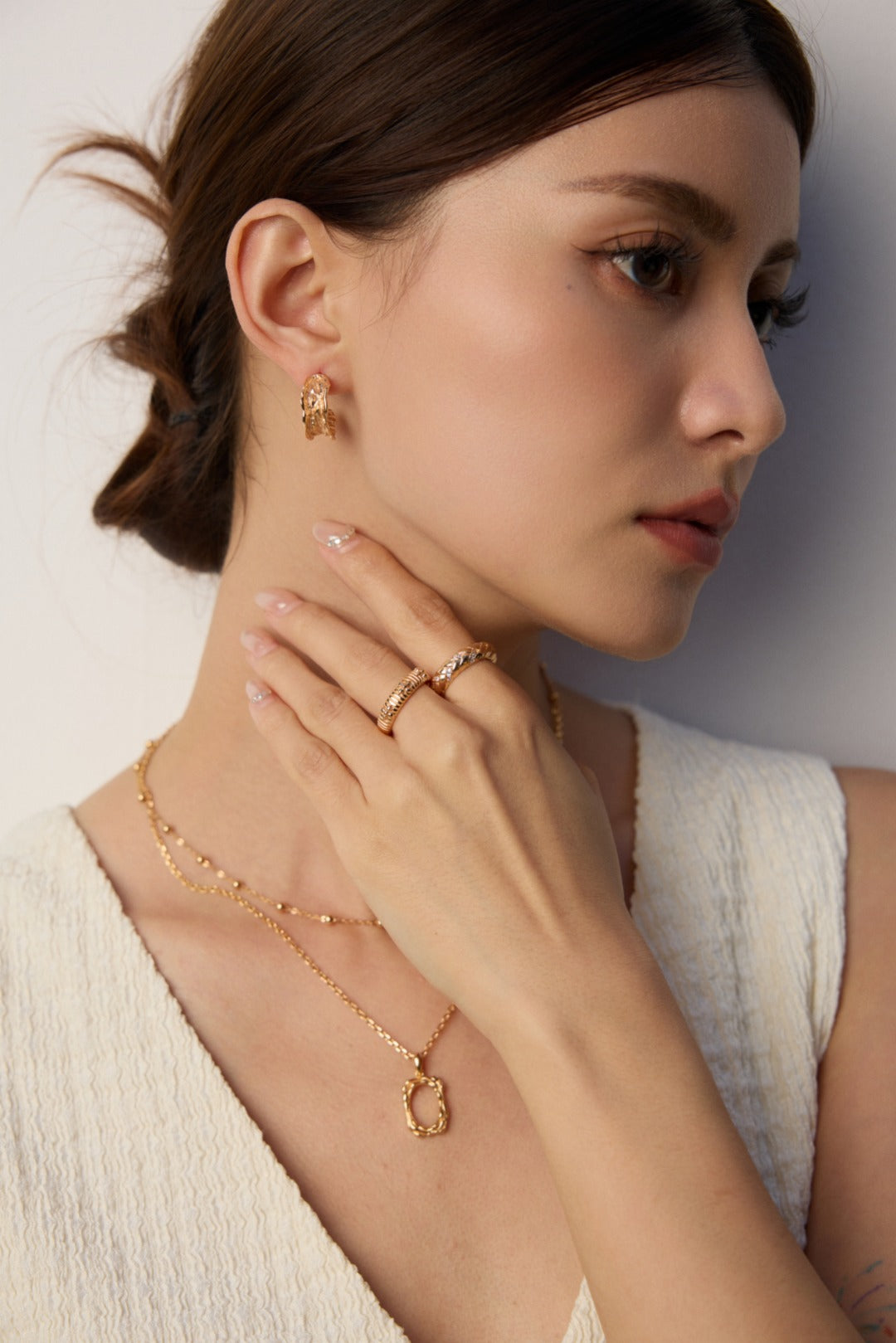 Vintage Spark S925 Zircon Ring